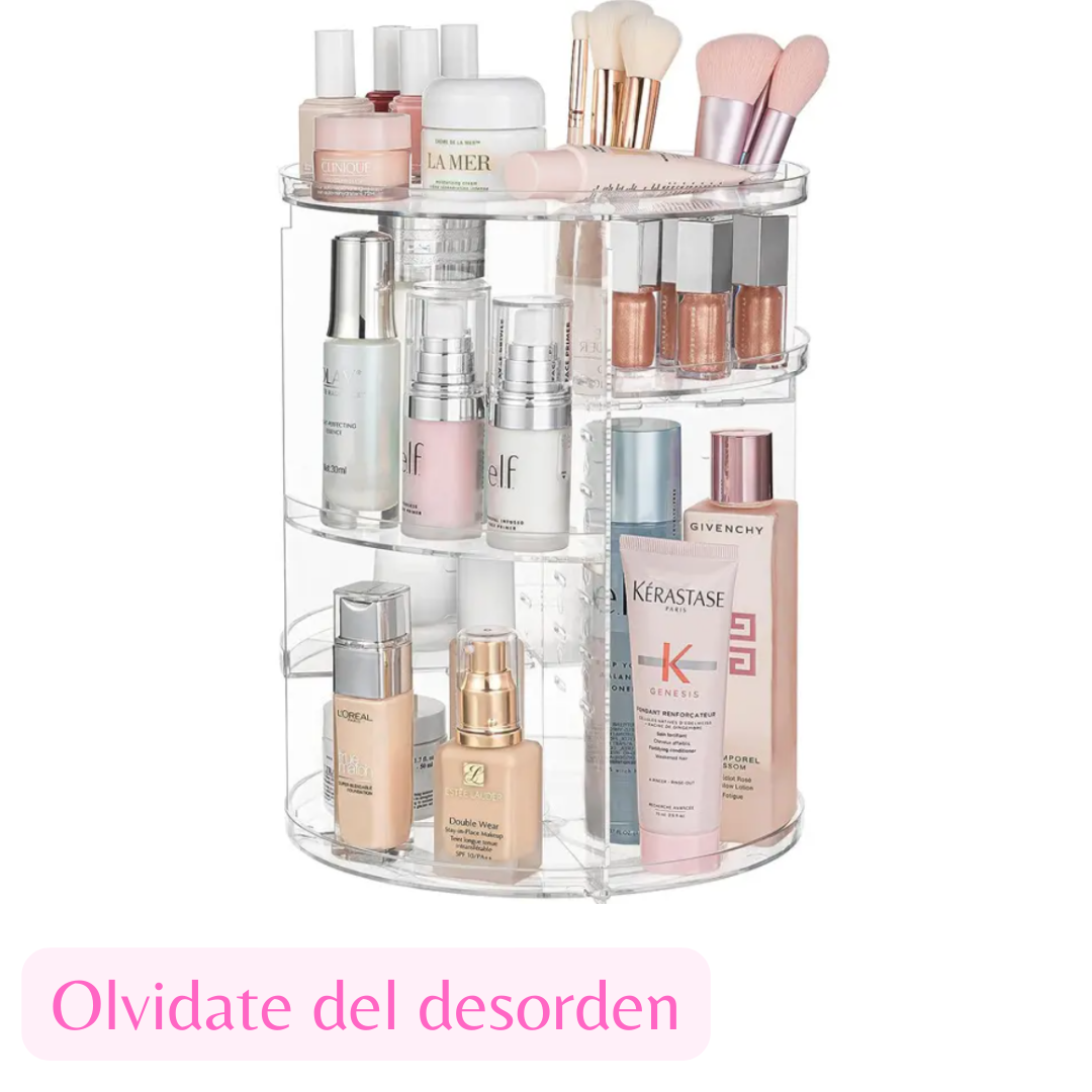 Organizador De Maquillaje Giratorio