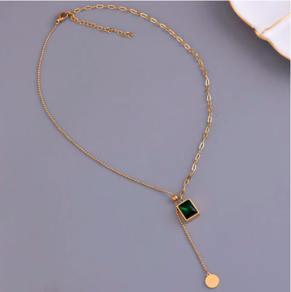Collar Esmeralda Colombiana