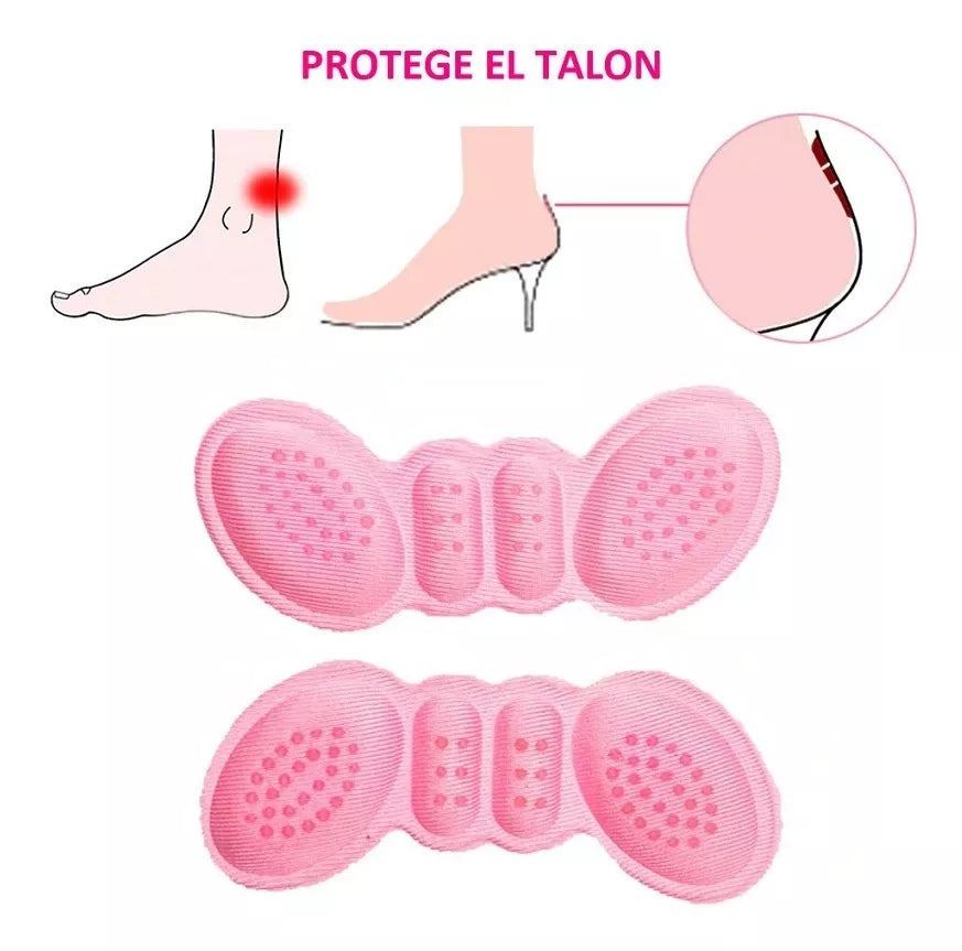 almohadillas protectoras de talon