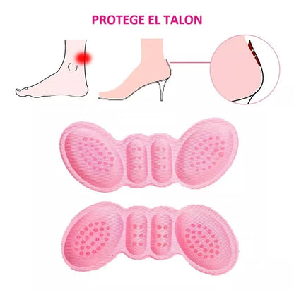 almohadillas protectoras de talon